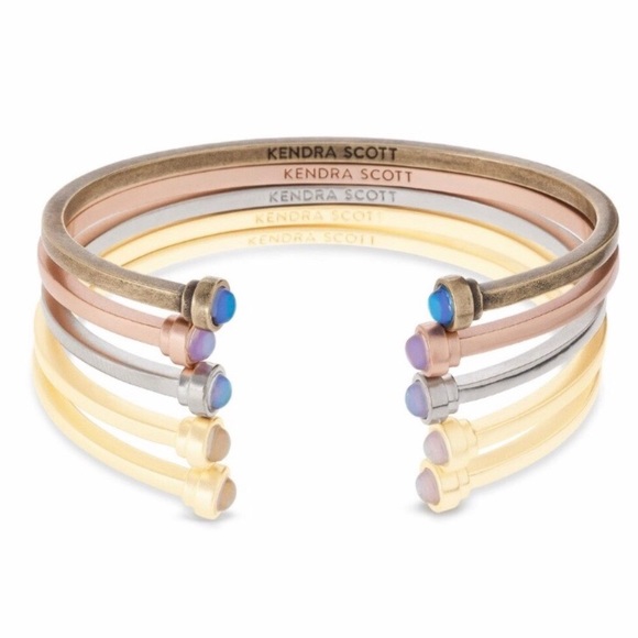 ❌Sold❌NWT Kendra Scott Kriss Mixed Metal Bracelets - Picture 1 of 8